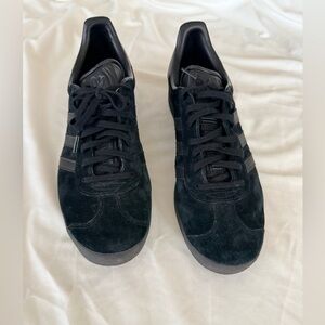 adidas Gazelle Black Suede Sneakers